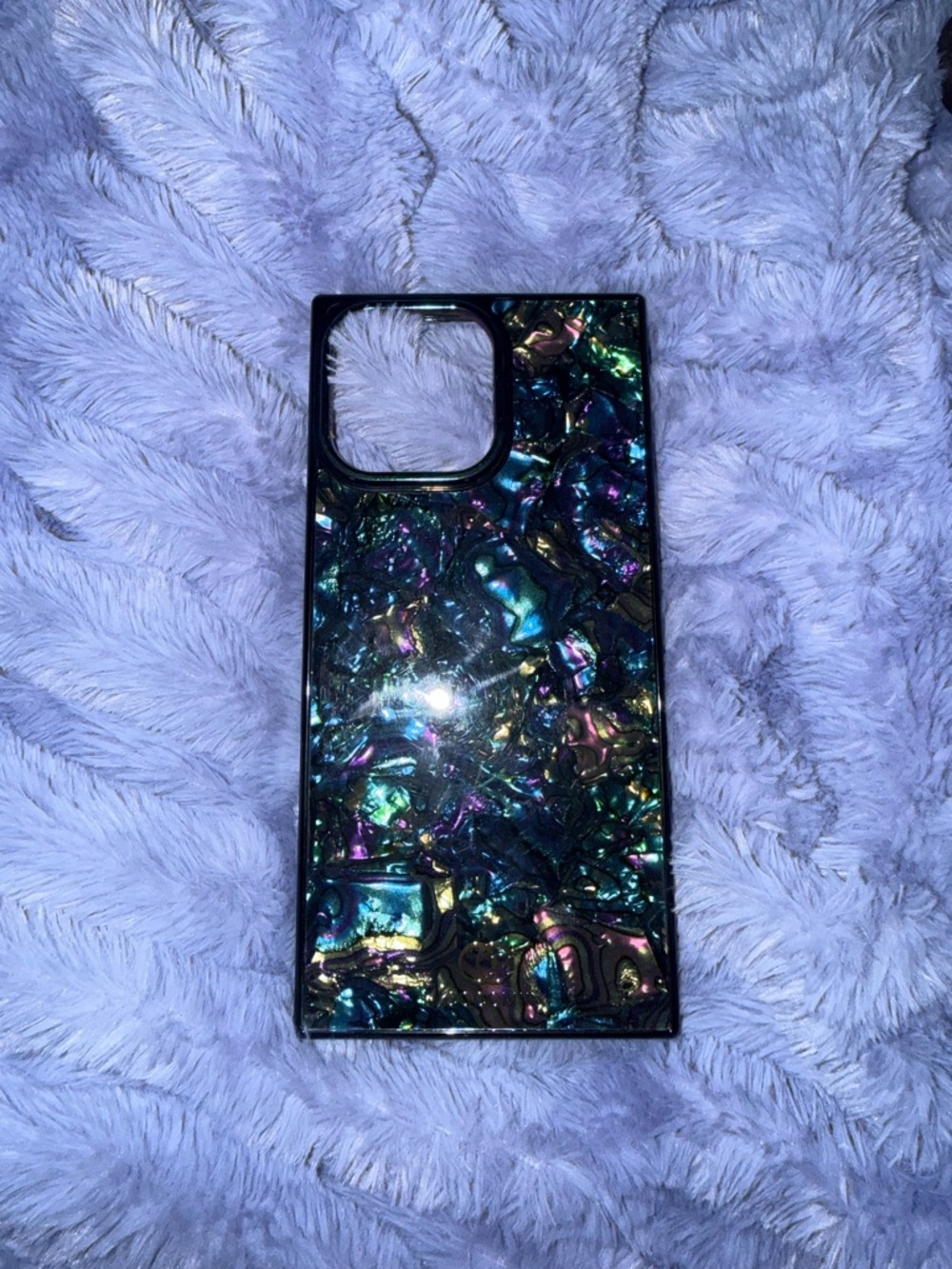 Cocomii Iridescent Multi-Color Protective square Phone Case - iphone 16 pro max